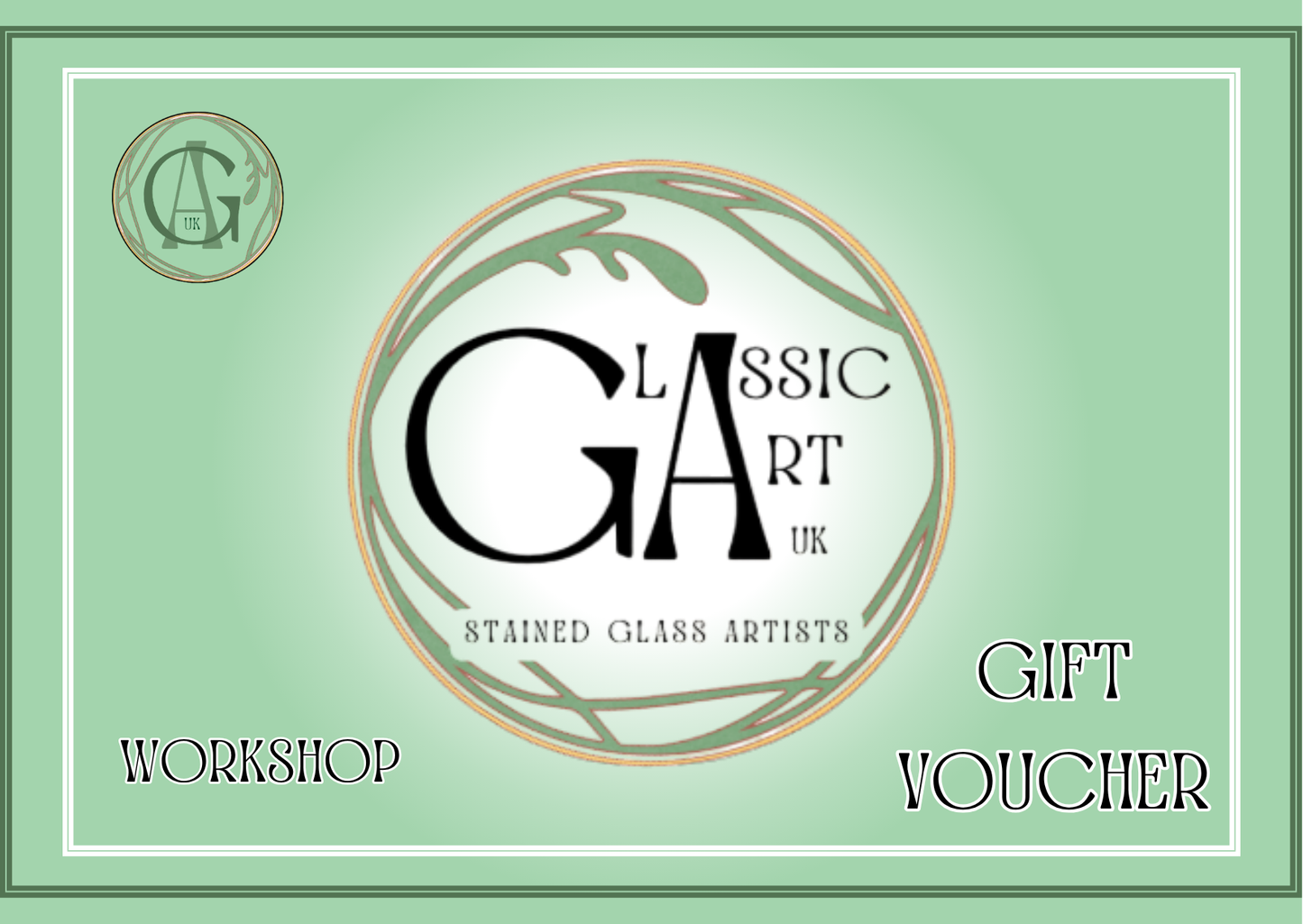Workshop gift voucher